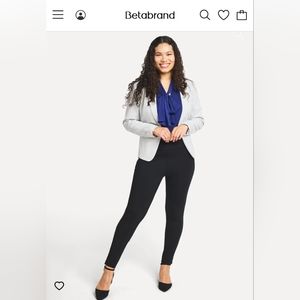 Betabrand Power-Down Skinny Leg Pants
